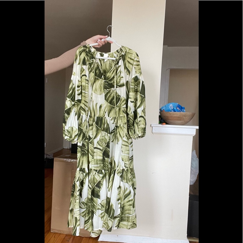 Maxi flare dress from HM.